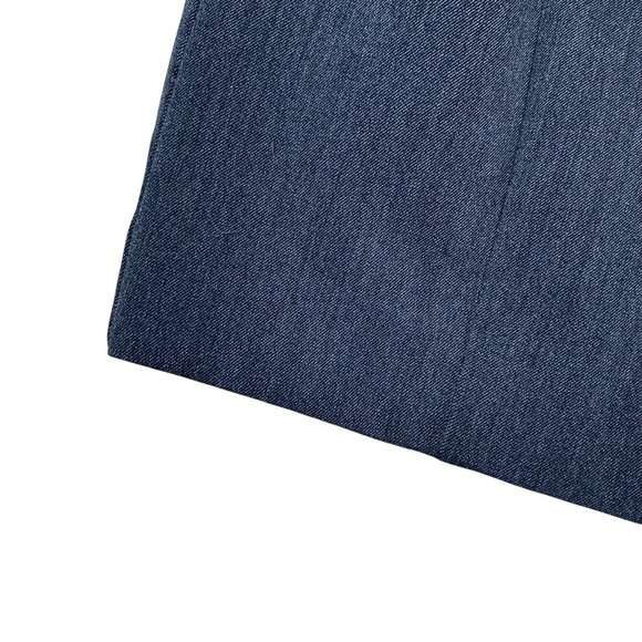 Express Gray Tailored Pencil Skirt Size 2 — Lined Workwear Classic - Picture 5 of 10